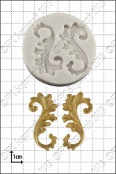 'Curlicues' Silicone Mould